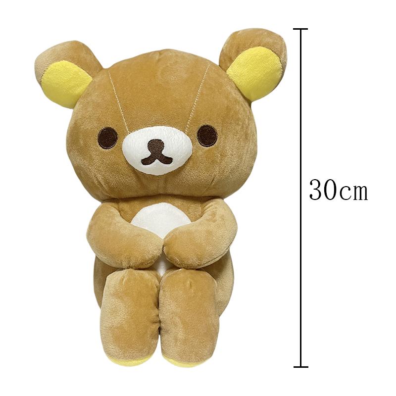 Adorable White Rilakkuma Plush Toys Teddy Bear Soft Animal Sofa Pillows Room Decorations Birthday Present For Children Xmas Gift
