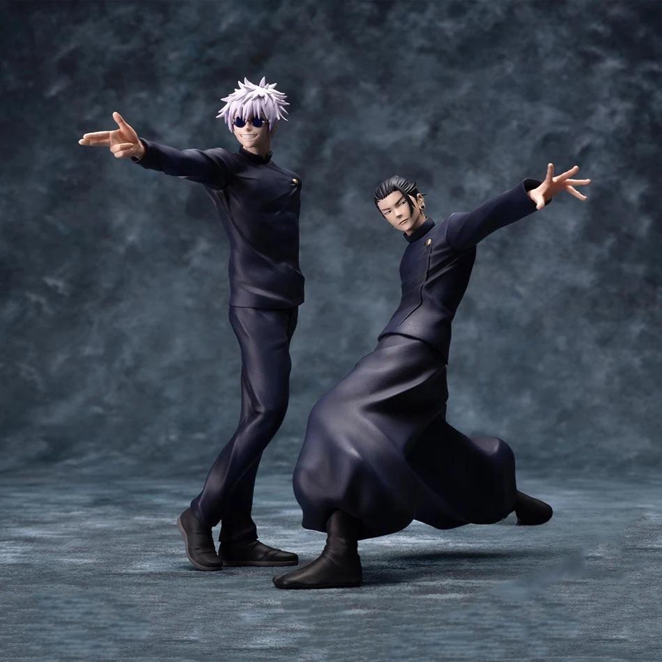 15cm Anime Modell Nudelstopper Satoru Gojo Actionfigur Geto Suguru Figur PVC Weihnachten Kinder Geschenke Erwachsenen Set Figur Puppe Spielzeug