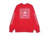 Supreme The North Face Crewneck Red
