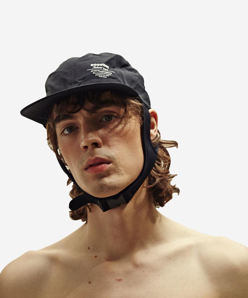 Gugimseukeompeoni Bali Professional Surfing Water Hat (Black)_754