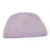 Wool Hat Women's Autumn and Winter Simple Solid Color Warm Hemming Thickened Pullover Cold Hat Men's Knitted Hat