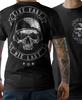 T-shirt Manica Corta Cotone Biker Teschio Top Vivi Veloce Motocicletta Chopper Oldschool Cotone Manica Corta T-shirt Personalizzata