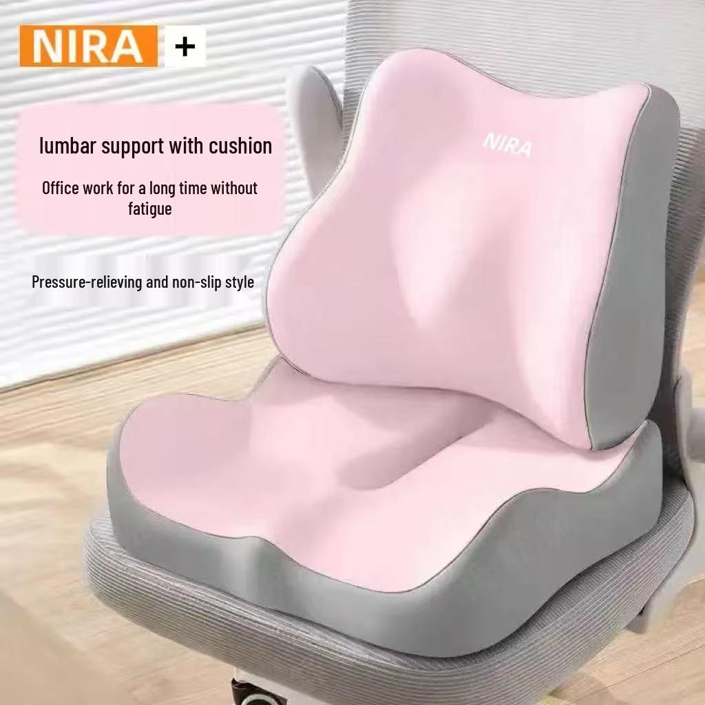Comfortable Anti-Fatigue Seat Cushion for Long Sitting - Office, Dorm & Student Chair Support.