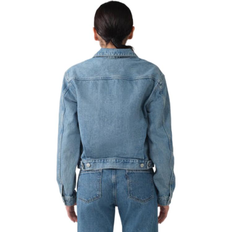 Levis Bluetab™ Series Ss25 Bluetab™ Series Double Flap Pocket Design Button Closure Denim Jacket Women Jackets Light-Blue A5884-0003