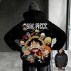Vintage Oversized Anime One Piece Hoodie Men Women Sweatshirt Pullover Streetwear Casual Cotton Y2k Clothes Autumn Winter New