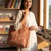 Shoulder Bag Usalover925 Multicolor Quilted Cotton Floral Print Shoulder Bags 105