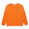 MALBON GOLF Basic Round Sweater Orange (Man)