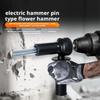 Electric Hammer Needle Scaler Rust Removal And Deburring Concrete Chiseling Tool Extended Alloy Rust Remover And Grinder
