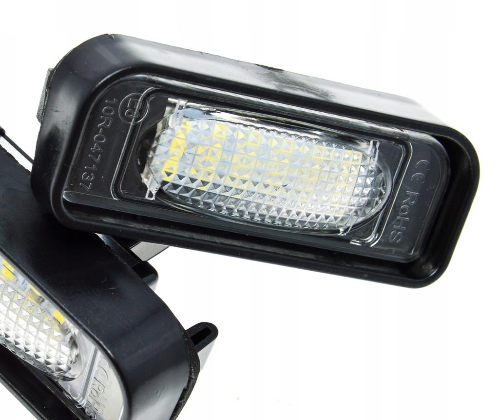 LED License Plate Light Kit, Autotune, For Mercedes W220 S-Class
