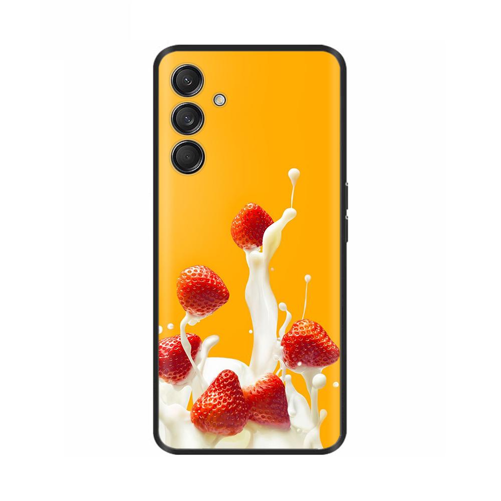 Case For Samsung Galaxy M15 M55 F15 5G Soft Silicone Back Cover For Samsung M15 SM-M156B M556B Phone Protective Shell Cases Para