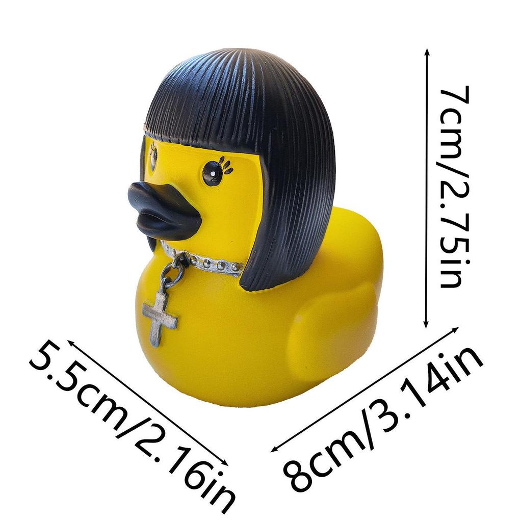 Valentina Resin Duck: Punk Rock & Satanic Themes