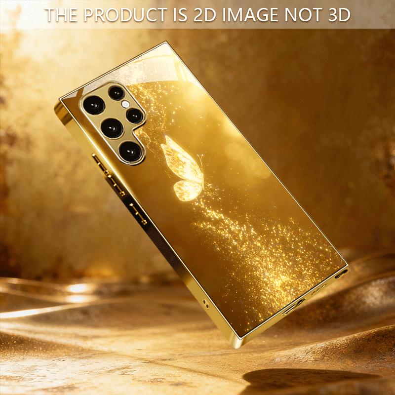 High-end Phone Case Electroplated Glass TPU PhoneCase for Samsung Galaxy S26 S25 S24 S23 S22 S21 FE Ultra Plus Dropresistant