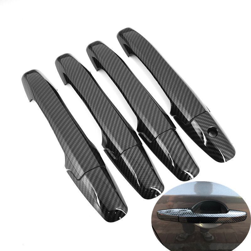 Für Honda Civic 8th 2006 2007 2008 2009 2010 2011 Auto Carbon Faser Stil Außentür Griff Molding Abdeckung Trim decor