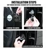 4Pcs Silicone Car Door Lock cover Protective Buckle Cover Sticker For Mercedes Benz AMG A D G Class GLA GLB W124 W176 C260 C300 BE1