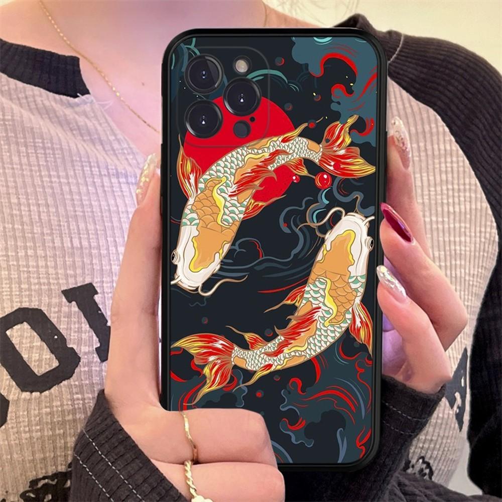 כיסוי טלפון סמוראי לאייפון Samsung Galaxy Redmi Xiaomi Oppo OnePlus Note SA 7 8 9 10 11 12 13 14 20 21 22 23 53 54 Pro Max Plus Ultra TPU Soft