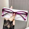 Stylish Anti Blue Light Cat Eye Eyeglasses Ultra-light Near Sight Eyewear Computer Myopia Eyewear for Female Diopter 0 Up To -3.0