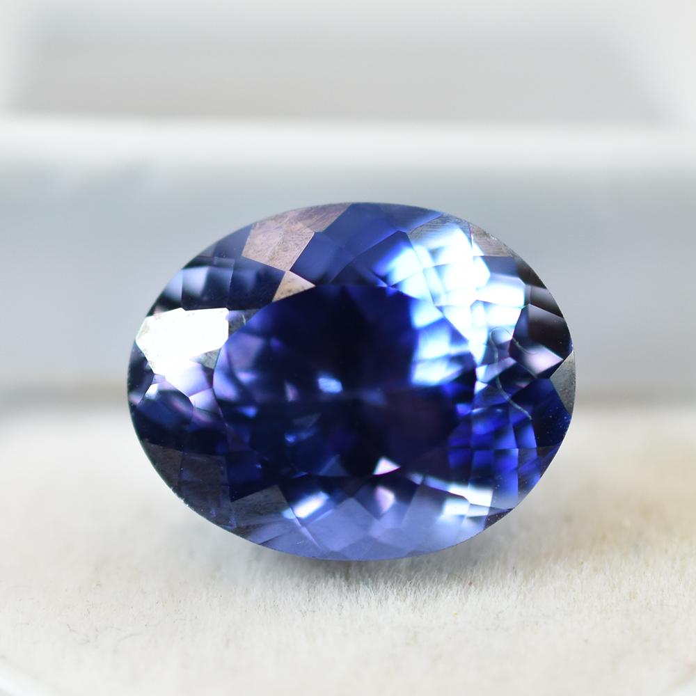 Naturalny Niebieski Szafir Luźny Kamień Szlachetny 10,65 ct Szlif Owalny Dla Niej Kamień Szlachetny Września