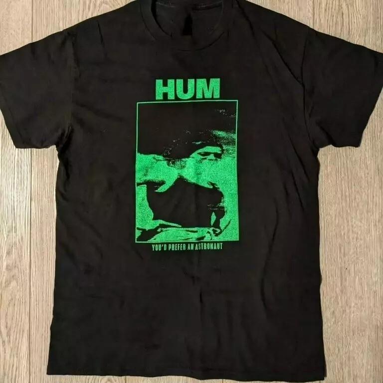 Hum You#039;d Preferujte album kolekce astronautských pásků S až 5XL Tričko FN801 Unisex tričko