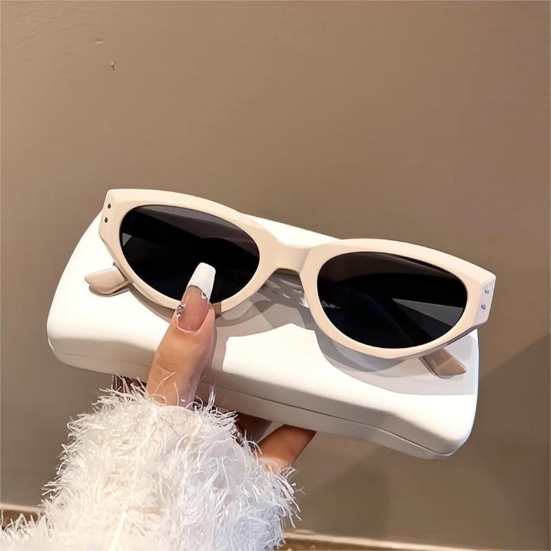 Vintage Cat Eye Sunglasses Women Luxury Designer Cateye Sun Eyewear for Ladies New Fashion Square Sunglass UV400 Eyeglasses