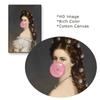 Vintage Funny Art Poster Altered Vintage Bubblegum Lady Art Print Urban Decor Canvas Painting For Home Living Room Girls Bedroom