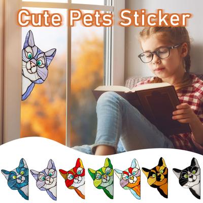 Personality Creative Interest Pet Stickers Decoration for Home and Car