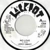 7inch Record LEROY SMART  KING TUBBY AGGROVATO  No Love CS4 Jackpot UK 1975 UK Reggae Ska  Dub