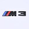 2026 Hot BMW M series M1 M2 M3 M4 M6 M7 rear luggage compartment logo sticker ABS changed to silver/black sticker M logo jdsg40