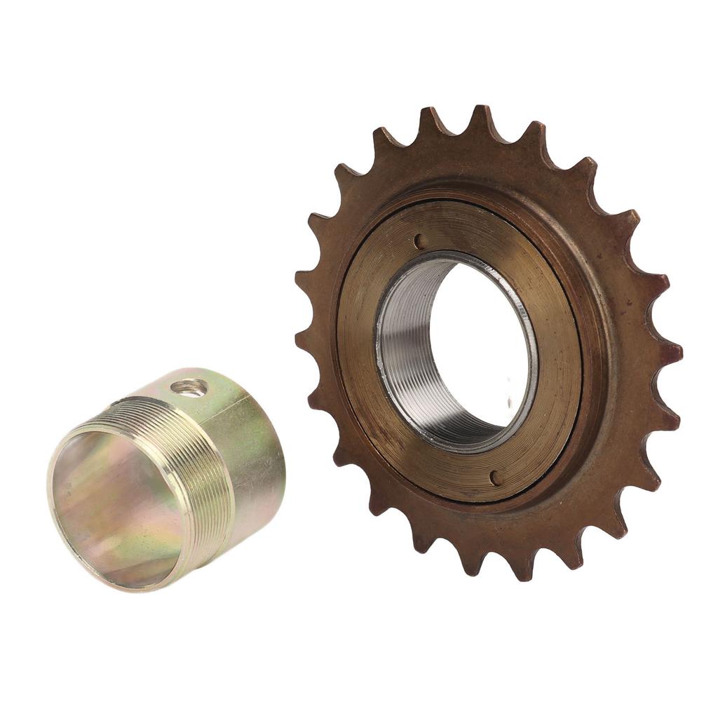 Conjunto Adaptador de Roda Livre de Bicicleta Profissional Adaptador de Roda Livre de 30,5mm Kit Roda Livre de Velocidade Única 22T para
