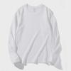 Men's Autumn/Winter Plus Velvet Thick Warm Long-Sleeve Round Neck T-Shirt