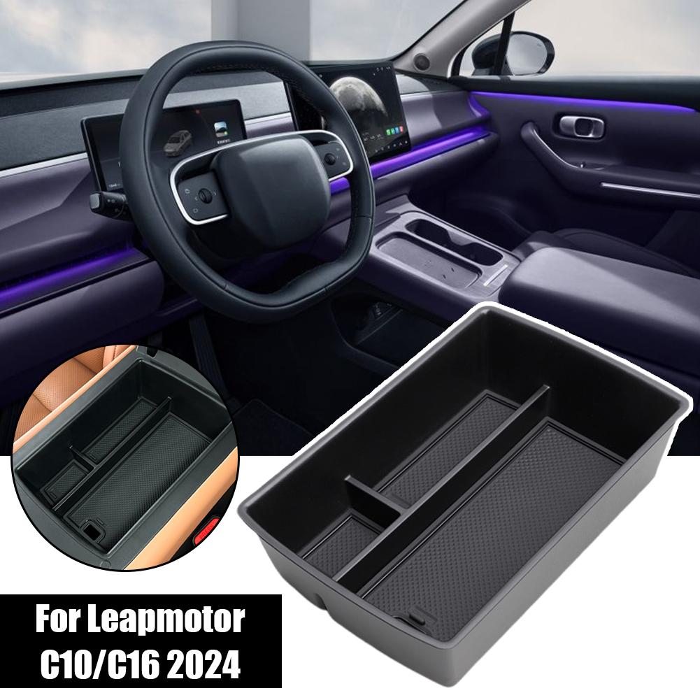Για Leapmotor C10 2025-2025 Αυτοκίνητο Θήκη Αποθήκευσης Υποβραχιόνιου Εσωτερικό Αυτοκινήτου Αξεσουάρ Κεντρικής Κονσόλας Δίσκος Οργανωτής Αποθήκευσης W7u3