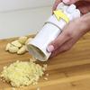 5-in-1 Heavy-Duty Garlic Press for Crushing, Chopping, Mincing, and Blending - Dishwasher Safe, Space-Saving Design, Suitable for Home and Restaurant