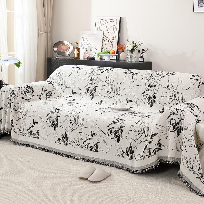 Chenille Sofa Towel Cover Cloth Universal Four Seasons Universal Sofa Cushion Cover Non-Slip Cover Blanket Anti-Scratching