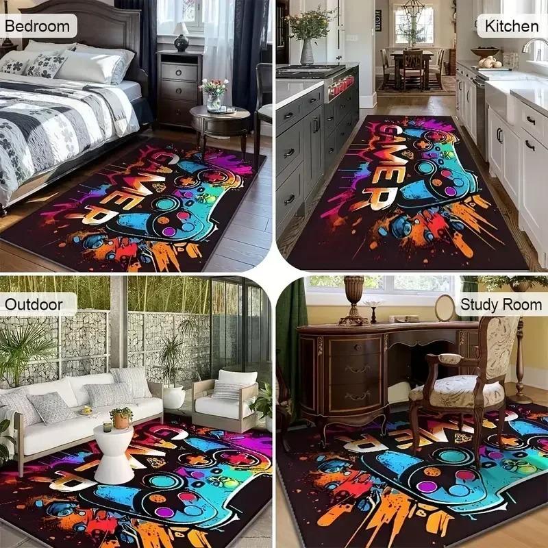 Horus Rug Carpet for Living Room Bedroom,Floor Mat Non-slip Bedroom Decor Living Room Decoration Carpet Area Rug Machine Wash