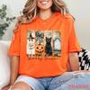 Vintage Halloween Shirt, Spooky Season Shirt, Geist Kürbis Katze Shirt