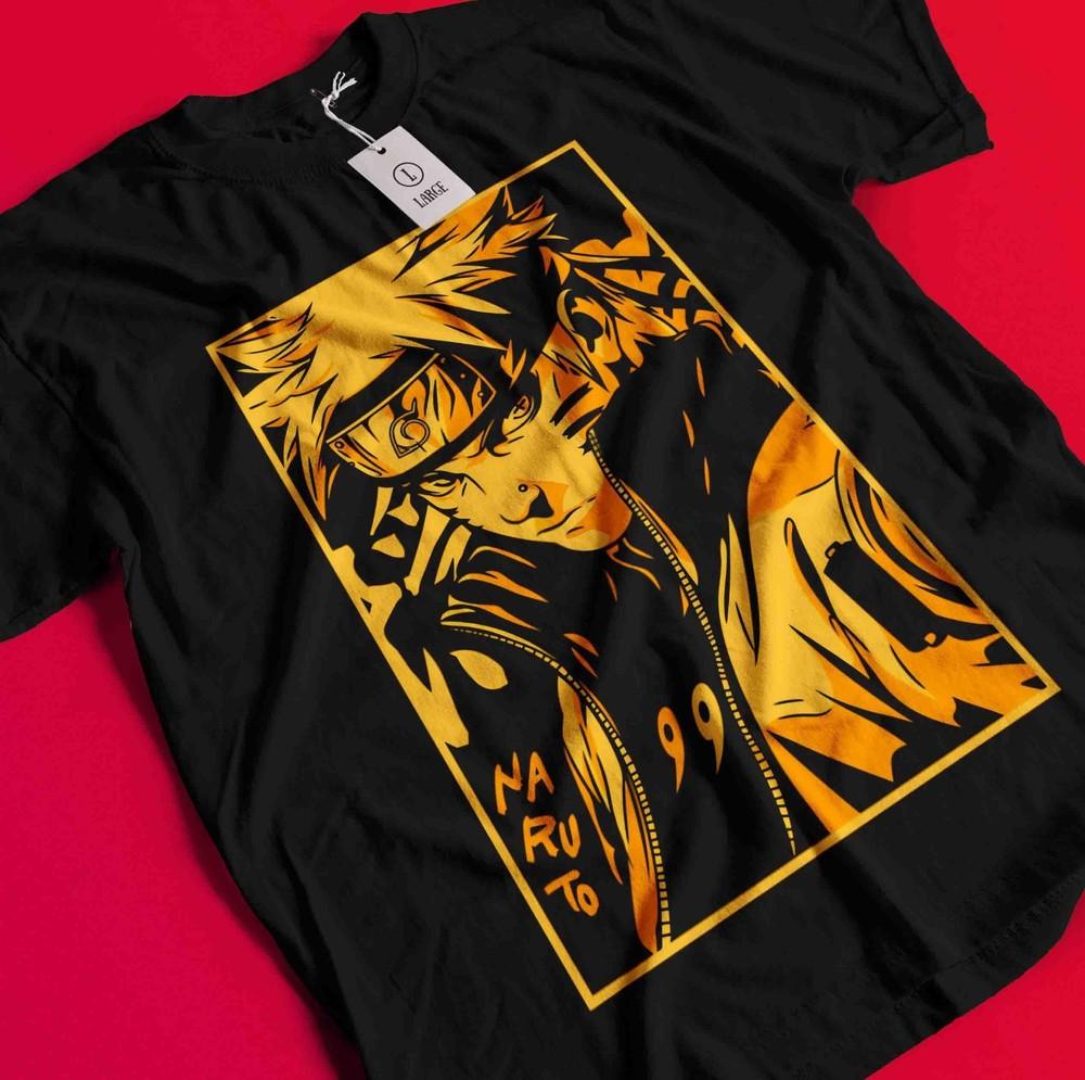Naruto Tshirt Itachi T-Shirt Jiraya Shirt Madara Kakashi Hinata Kurama Anime Tee BB823