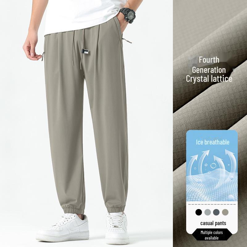 Heren Zomer Ijszijde Ademend Sneldrogend Sport Leggings