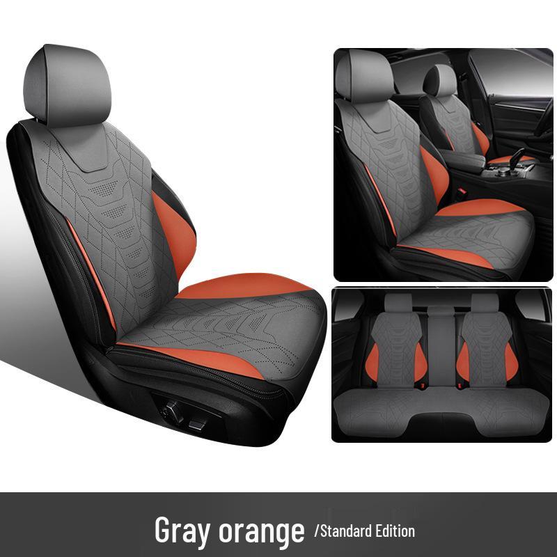 Suede Seat Covers for Geely Haoyue L Premium Luxury Five-Seat