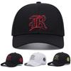 New Men's Fashion Letter LR Embroidery Hip Hop Hat Outdoor Sports Duck Tongue Hat Embroidered Women's Baseball Sun Hat