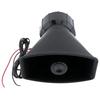 NEW 7 Sound Car Air Horn Loud Speakers Loud Car Horn Megaphone Warning Alarm Police Fire Siren Speaker 12V 100W Truck Worldmuma