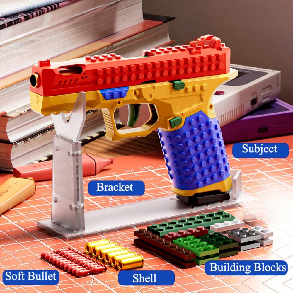 Continuous Shooting Toy Gun SIG17 Airsoft Pistol Shell Eject Empty Hanging Launcher Outdoor Game for Children Christmas Gift