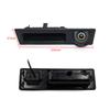 4K AHD Night Vision Reversing Auto Parking 180 Degree Car Rear View Camera For BMW F25 F26 F10 F11 F30 F31 F48 F32 F33 F07 F18