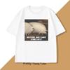 Frate Pot Să Am Niște Ovăz Tricou Porc Meme Tricou Animal Amuzant Tricou Larg Modă Tricou Gât Rotund Streetwear