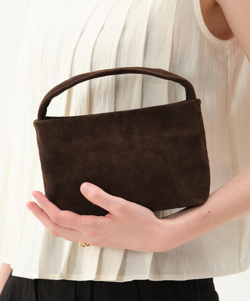 Jun By Jun K Anna Suede Mini Bag_Brown