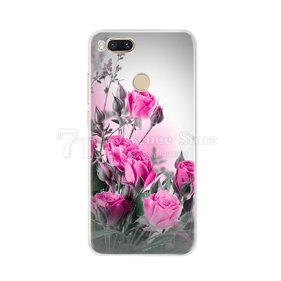 For Xiaomi Mi A1 Case Printed For Xaiomi Mi A1 TPU Case For Xiaomi Mi 5X Soft Silicone Back Cover