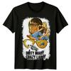 Dirty Mary Crazy Larry (1974) Filmposter Inspiriertes T-Shirt Retro Tee Unisex