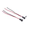 1Pc DC Power Female With Cable Wired 5.5 * 2.1 5.5*2.5mm DC Socket High Current All Male Female Power Plug Contor