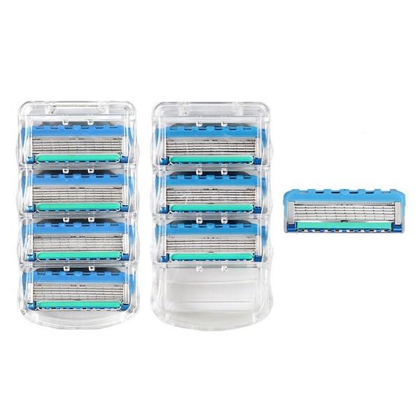 BU Gillette'iga ühilduval esmaklassilisel tiheda kontaktiga 5-kihilise žiletiteraga Fusion Proglide Power, 4 pakki, 2 tükki, Korea habemenuga