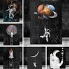 Toile d'astronaute avec étoiles de rêve, affiches et imprimés Cuadros, images murales abstraites pour décor de salon, sans cadre
