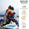 Color Hockey Player Customize Your Name Blanket Multi-purpose Personalized Blanket Durable Comfort Perfect for Nap Seaside Office Chair