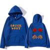 Eladio Carrion Sauce Boyz Monarca Grafiski Anime Hoodies Modes Manga Džemperis Vīriešu/sieviešu Apģērbs Flīsa High Street ielas apģērbs